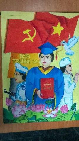 Đoàn TNCS Hồ Chí Minh dưới nét vẽ ngộ nghĩnh của thiếu nhi Nghệ An